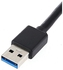 Orico USB 3.0 HUB With RJ45 Ethernet Converter Gigabit - Black