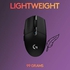 Logitech G305 LIGHTSPEED Wireless Gaming Mouse, Hero 12K Sensor, 12,000 DPI, Lightweight, 6 Programmable Buttons, 250h Battery Life, On-Board Memory, PC/Mac - Black" )