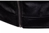 Premium Quality Men's Leather Jacket- Black 2024