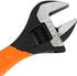 Finder 10 Inch Adjustable Wrench High Carbon Steel Spanner-BLACK AND ORANGE