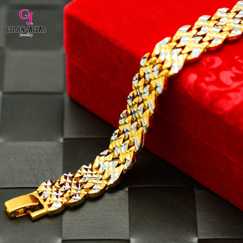 GJ Jewellery Emas Korea Bracelet - Love Tint (2881337)
