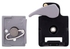 Quick Release Plate With Clamp Adapter Black/Grey