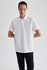 Defacto Regular Fit Polo Neck Basic Short Sleeve T-Shirt