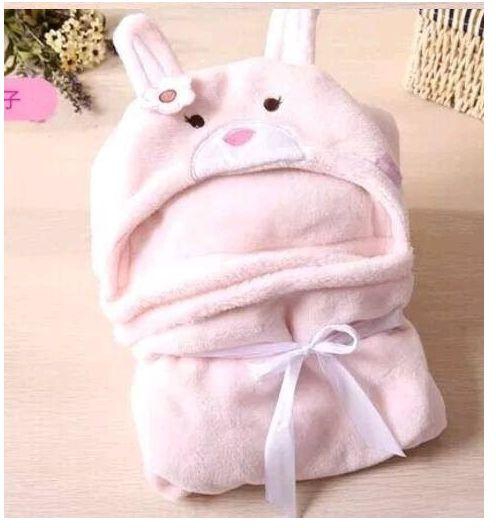 Generic Hooded Ultra Soft Baby Blanket