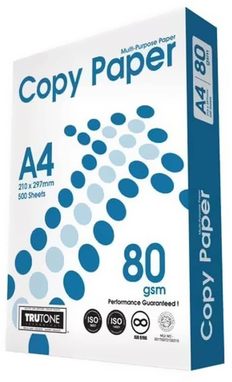 Copy Paper A4 80GSM 500 Sheets