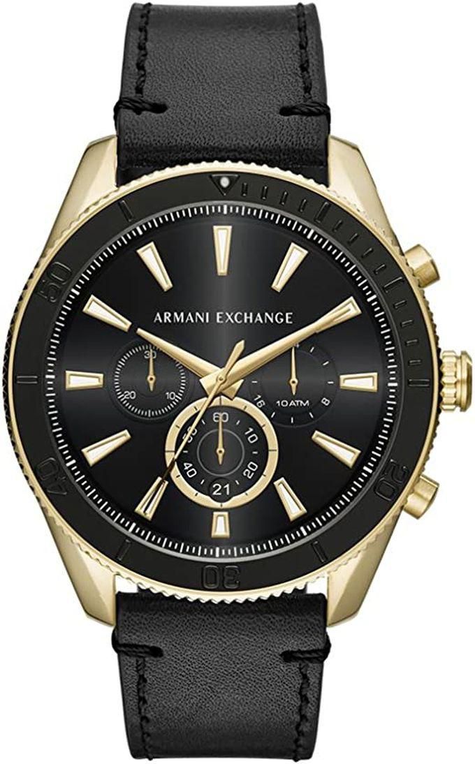 Armani Exchange ساعة أرماني إكستشينج للرجال AX1818 بعرض تناظري من الكوارتز باللون الأسود