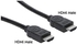 Manhattan High Speed HDMI Cable With Ethernet Channel - 2M - Black