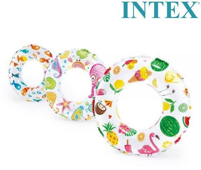 Intex Swim Rings Lively Print 20"