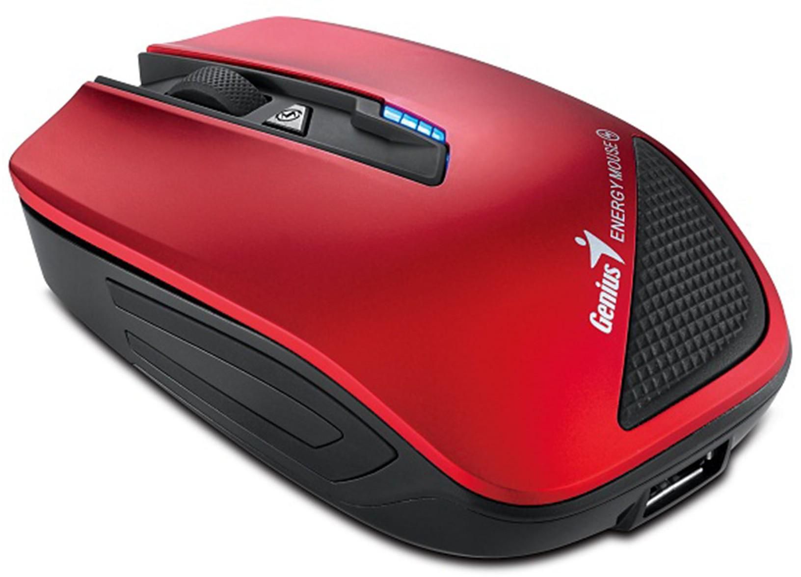 GENIUS ENERGY MOUSE - Red