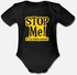 Stop Me If I M Being Normal Organic Short Sleeve Baby Bodysuit