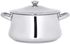 Get Tefal Zahran Stainless Steel Pot, 28 cm - Silver with best offers | Raneen.com
