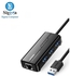 UGREEN 20265 USB 3.0 Hub Ethernet Adapter 10 100 1000 Gigabit Network Converter with 3 USB 3.0 Ports Hub