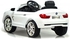 Megastar - Licensed Bmw 12 V Kids Ride On Coupe Car Remote Controlled - White- Babystore.ae