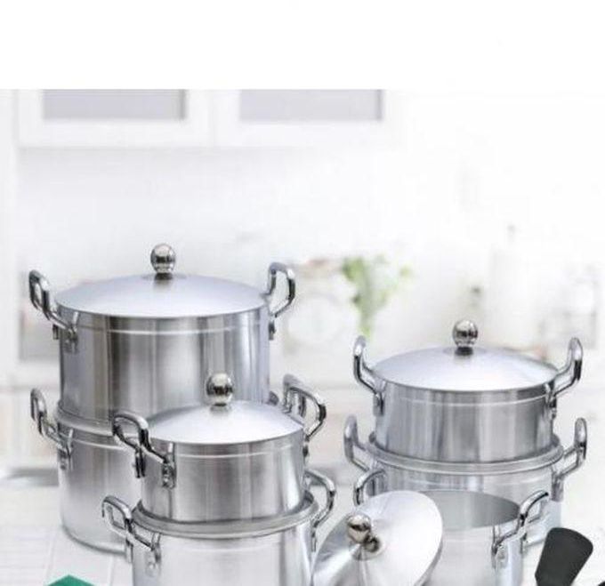 14pcs Allay Aluminum Cooking Pot Set