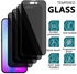 Privacy Anti-Peep Tempered Glass For IPhone 14 Pro.