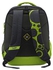 Bingo Polyester School Backpack 32 Liters Black/Green