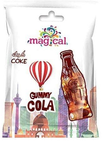 Magical - Coke Jelly Gummy Candy W/Cola - 25G