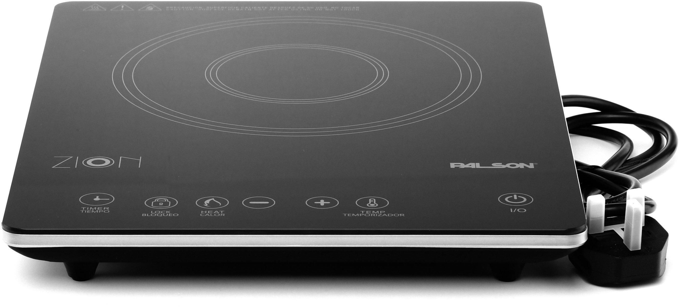 Palson Zion Single Induction Cooker, Special scratch-resistant, Black glass surface