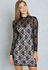 Contrast Inner Lace Dress