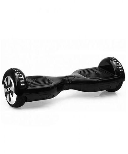 Safari Two Wheels Self Balance Electric Scooter with LED Light - Black