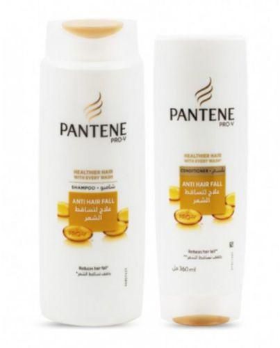 Pantene Anti Hairfall Shampoo - 400 Ml + Conditioner - 360 Ml
