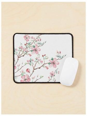 Apple Blossom Mouse Pad Multicolour