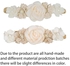 3 Pack Baby Girl Flower Headbands Set, Elastic Floral Hair Band with Bow for Newborn Infant Toddler, Soft Lace Floral Hairbands, Newborn Infant Toddlers Kids Hair Accessories,for Newborn Toddler
