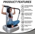 Marshal Fitness Crazy Fit Massager Machine For Tighten, Tone And Trim Your Entire Body, Home Fitness Equipment For Full Body Workout Vibration Plate Fitness Platform Mf-0433