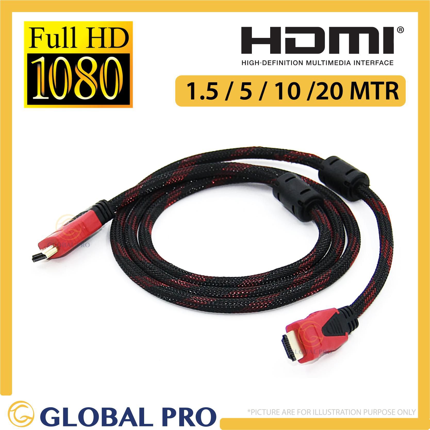 High Resolution High Speed HDMI Cable Supports 1080p UHD FHD 3D Audio