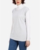 La Marui Solid Cotton T-Shirt - Grey