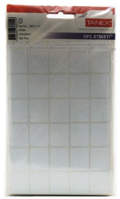 Tanex Handwriting Label 10 Sheets OFC-111 -White