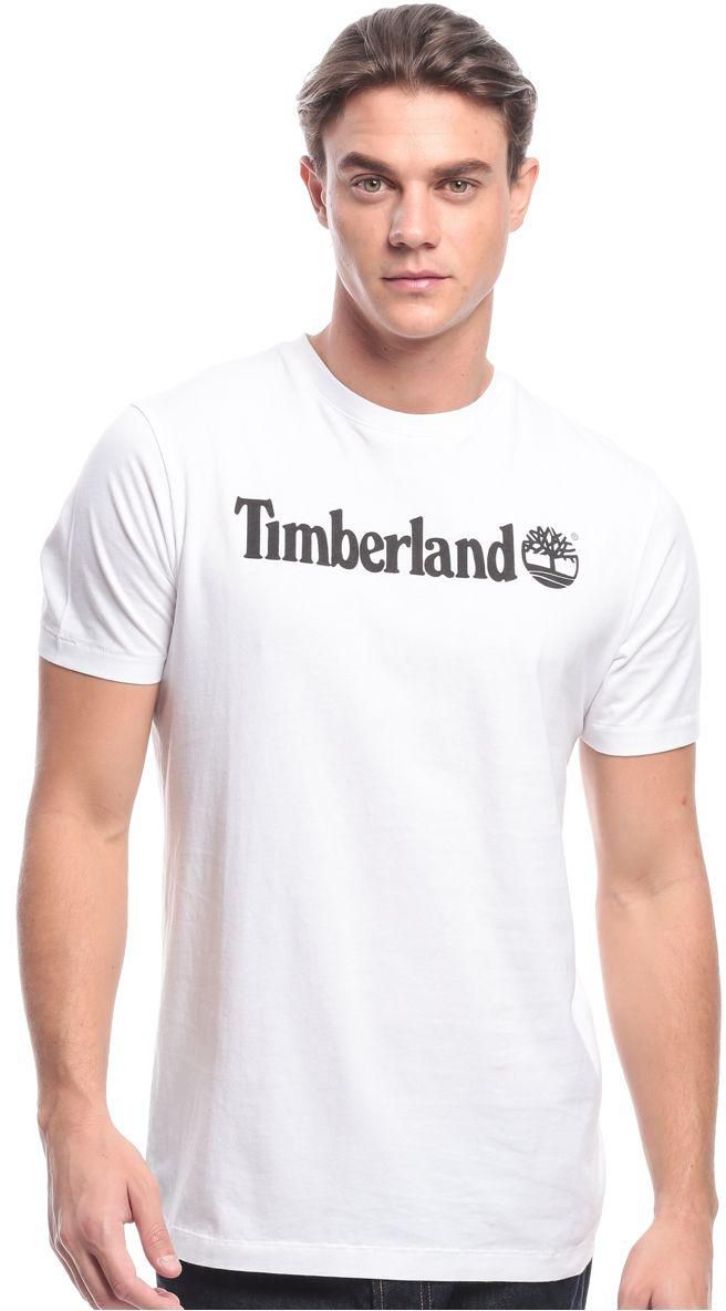 Timberland TMA1LIJ-100 T-Shirt for Men - White