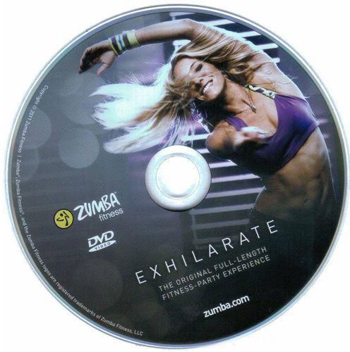Generic Zumba Exhilarate DVD.