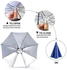 Massmall مظلة قبعة 27 بوصة واقية من الأشعة فوق البنفسجية مظلة للنساء الرجال مظلة حر اليدين