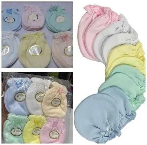 6pairs Cotton NEWBORN Unisex Mitten Gloves Give your baby a happy day experience by showing them some love with our Super soft comfy Anti-scratch baby