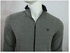 Frame Zipped Sweatshirt - Light Gray