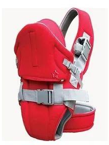 Best And Comfortable Baby Carrier With A Hood - Red Red as picture