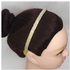 House Of Genevieve Crystal Studded Satin Ribbon Alice Hair Band Kids Fashion Girls Hair Accessories - Yellow