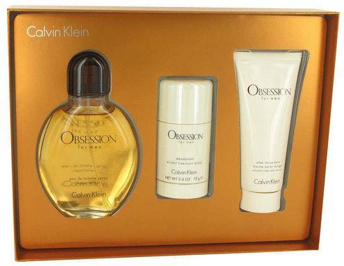 CK Obsession - For Men - EDT - 125ml + Deodorant - 75ml + After Shave – 100ml