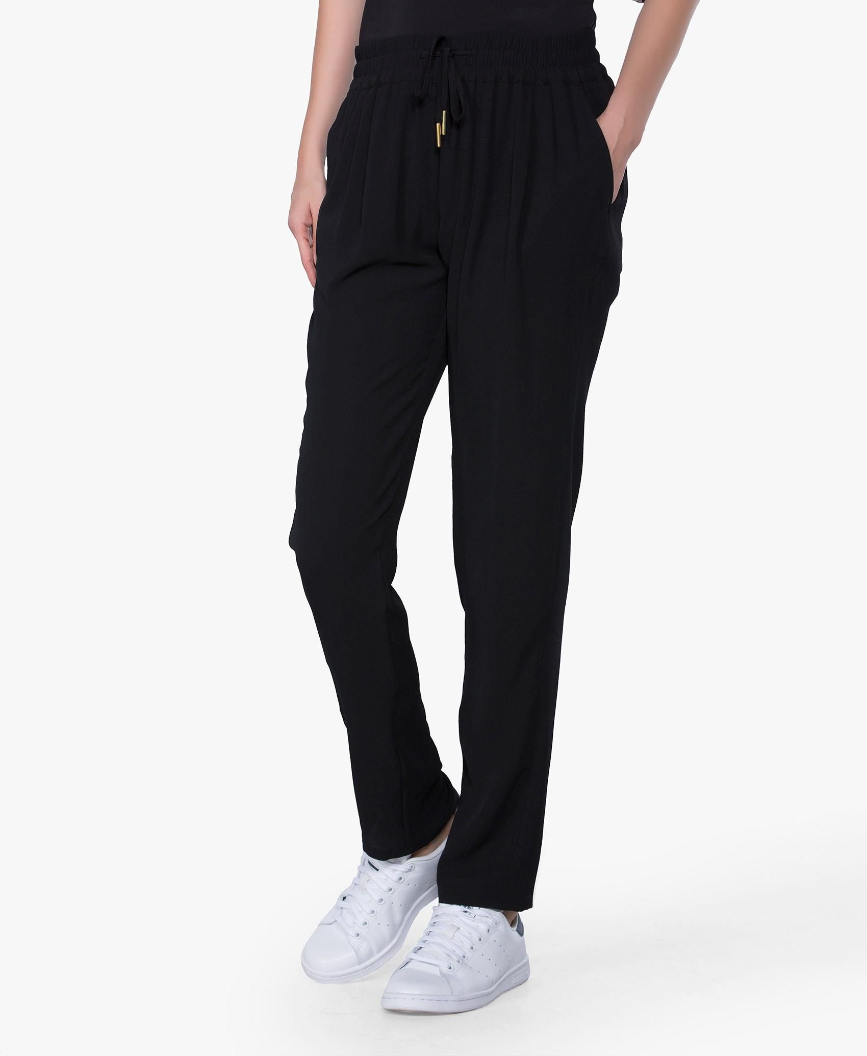 Textured Flowy Trousers