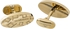 Cufflinks For Men by La Defence , Gold - 5098