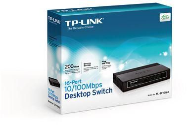Tp-link 16-Port 10/100Mbps Switch Tplink TL-SF1016D
