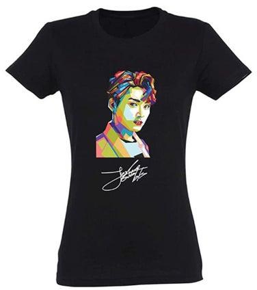 BTS tshirts of Korean Army Love Yourself Merchandise For Women | Girls who love BTS, Junkook, Jimmin, rap monter and true Korean POP Music (Design 6)