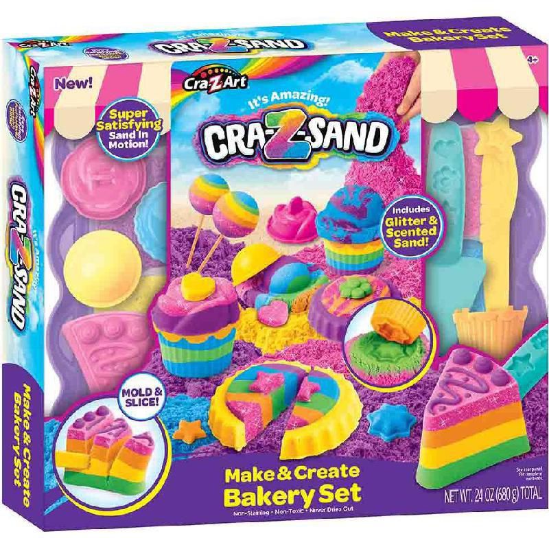 كريزي آرت Cra‎-‎Z-Sand Make & Create Bakery Set مجموعة طين للانشطة