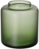 KONSTFULL Vase - frosted glass/green 10 cm