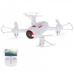 WiFi FPV Real-time Transmission RC Drone Helicopter Quadcopter - White
