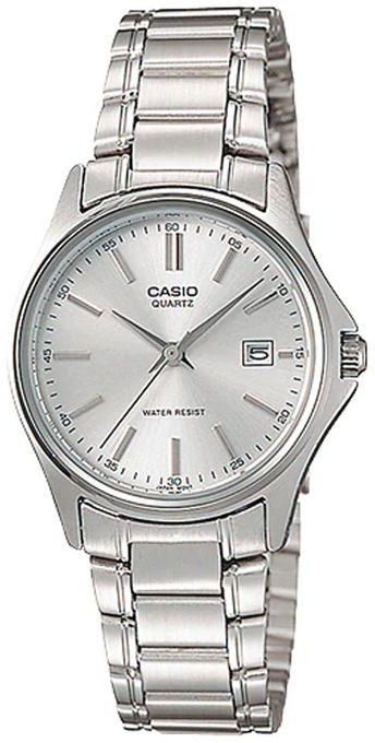 Casio Watch Analog Women Silver Dial Stainless Steel LTP-1183A-7A