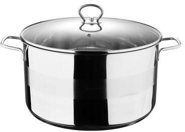 Casserole With Lid Stainless Steel 30X15 Centimeter