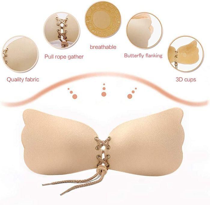 Backless And Strapless Silicone Bra Cup