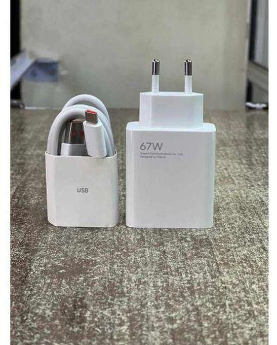 67W SUPER FAST CHARGER FOR Xiaomi Mi Note 10 Pro
